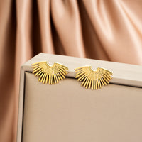 Premium Fashion Irregular Earrings, High-End Unique Niche Design, Stainless Steel Earrings Jewelry For Women