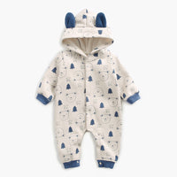 Baby Jumpsuit Autumn And Winter Thickening