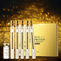 Ice Chrysanthemum Gold Collagen Thread Carving Six-piece Set