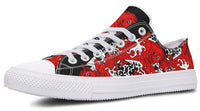 Fashion Printed Couple High Top Canvas Shoes