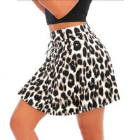 Women's Shorts Floral-print Skorts For Summer