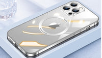 Transparent Phone Case Lens Cover Steel Frame