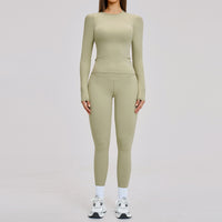 Outdoor Running Tight-Fit Sporty Casual Set