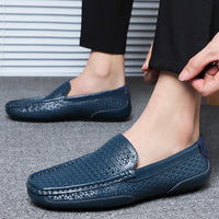 Personality Summer Men's Leather Shoes