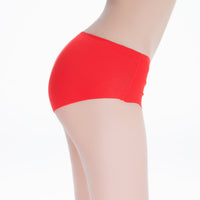 One Piece Ruffle Panties Women's Solid Color Seamless Cotton File