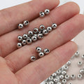 Color Retaining Stainless Steel Spacer Beads Through Hole Beads Diy Ornament Accessories