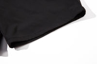 Functional Pocket Zipper Straight Shorts Men