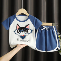 Summer Children's Vest And Shorts Suit