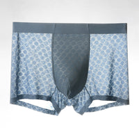 Fashion Personality Ice Silk Underwear Men's Boxers