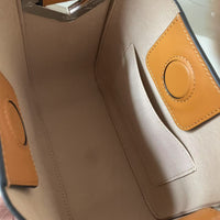 Cowhide Small Square Bag Crossbody Handbag