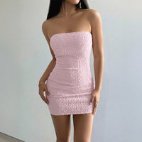 Tight-fitting Waist And Hip Dress