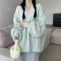 Outerwear Idle Style Design Sense Niche Thermal Sweater Top