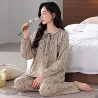 Women's Fashion Personalized Cotton Pajamas Suit