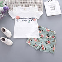 Summer Baby Short-sleeved Kid's Suit