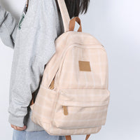 Female Middle School Students Junior High School Backpack College Students Simple Cute Schoolbag