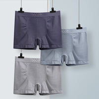 Men's Underwear Mid-waist High Elastic Seamless And Breathable Boxers