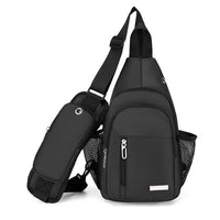 Large-capacity Fashionable Chest Backpack For Outdoor Activities