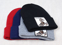 Casual Women's Embroidered Knitted Hat Pullover Hat