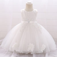 Children's Sequined Inserted Beads Embroidered Baby Princess Dress