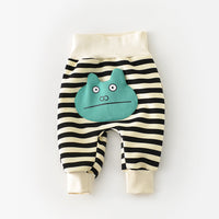 Autumn New Boys And Girls Baby Cute Three-dimensional High-waisted Leggings Pants