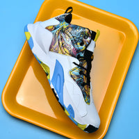 New All-match Men's Mid-top Casual Sports Basketball Shoes