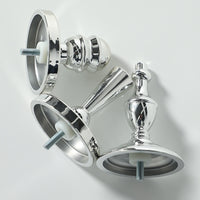 Model Head Cover Replacement Top Accessories Boys And Girls Electroplating Head Cover Gold Silver More Modeling