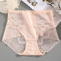 Lace Breathable Hip Lifting Seamless Ilk Underwear