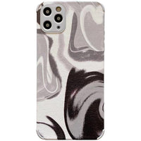 Cold Wind Black Grey Smudge Mobile Phone Case