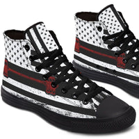 High Top Canvas Shoes For Printing Lovers