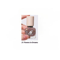 Water-based Quick-drying Baking-free Long-lasting Tearable Popular Color White Fragrance-retaining Nail Polish