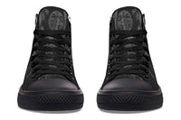 High Top Canvas Shoes For Printing Lovers