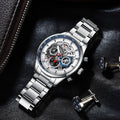 Men's Six-Hand Quartz Fashion Casual Watch