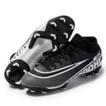 High-top Football Shoes, Broken Nails, Hidden Anti-skid Spikes Football Shoes