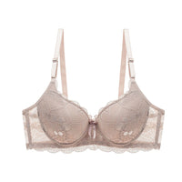 Lace Hollow Massage Push Up Bras Underwear For Women
