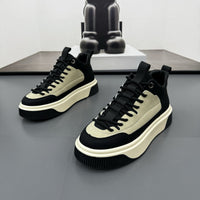 Sports And Leisure Men's Versatile Thick Bottom Hight Increasing Board Shoes