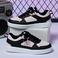 Platform Skateboard Shoes Couple Casual Flat Shoes