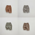 Men's Treasure Babies' Trousers Plaid Pants Leisure