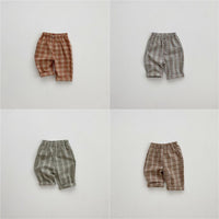 Men's Treasure Babies' Trousers Plaid Pants Leisure