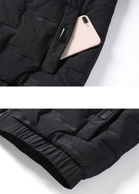 Men's Winter Short Fashion Thickened Down Jacket
