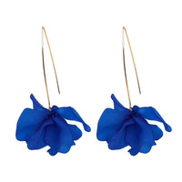 Exaggerated Three-dimensional Petal Flower Earrings