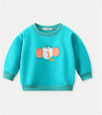 Spring And Autumn Artificial Color Cotton Children's Sweater
