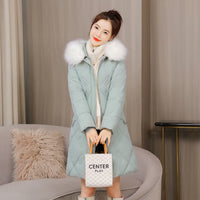 Thickened Western-style Cotton-padded Jacket Plus Size Slimming Warm