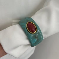 European And American Style Resin Dyed Bracelet For Women