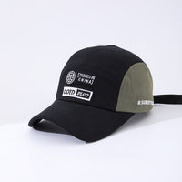 Men's Embroidered Icon Patchwork Letter Adjustable All-purpose Fashionable Baseball Cap Suitable For Outdoor Sun Protection, Hiking, Trekking And Fishing.
