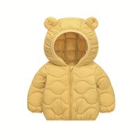 Thin Down Cotton-padded Jacket Baby Light Coat