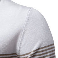 Fashion Striped Men's Business Short-sleeved Shirt