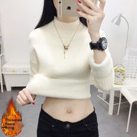 Womens One-Piece Fleece Mock-Neck Sweater
