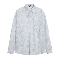 Butterfly Loose Long Sleeve Shirt For Men