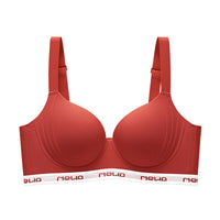 Womens Ultra-Thin Side-Bust Control Sag-Proof Uplift Seamless Bra