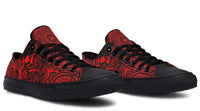 Fashion Printed Couple High Top Canvas Shoes